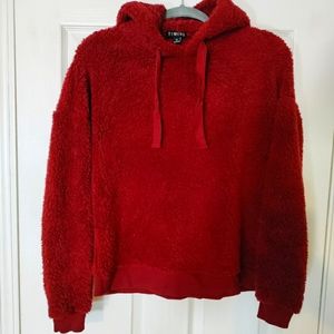 Timing size medium fluffy hoodie